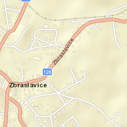 Zbraslavice Street Map