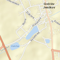 Golčův Jeníkov Street Map