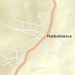 Harbutowice Street Map