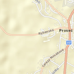 Proseč Street Map