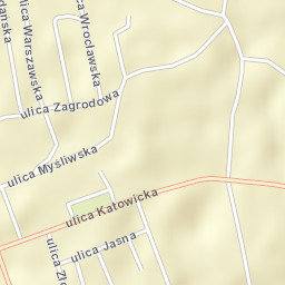 Pogwizdów Street Map