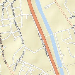 Skoczów Street Map