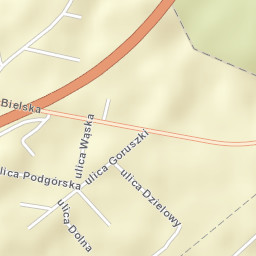 Pogórze Street Map