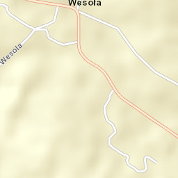 Wesoła Street Map