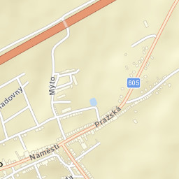 Mýto Street Map