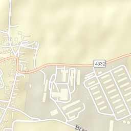 Březová Street Map