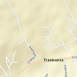 Trzebunia Street Map
