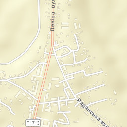 Orzhytsia Street Map