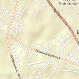 Velyka Bahachka Street Map