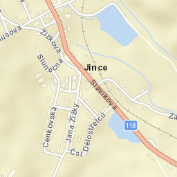 Jince Street Map