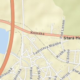 Stará Huť Street Map