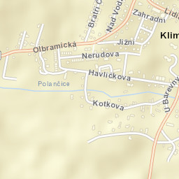 Klimkovice Street Map