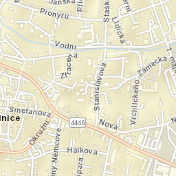 Mohelnice Street Map