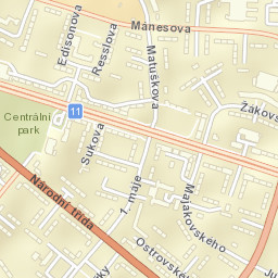 Havířov Street Map