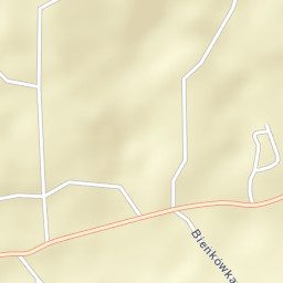 Bieńkówka Street Map
