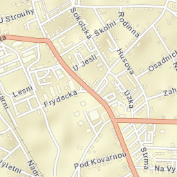 Vratimov Street Map