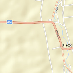 Újezd Street Map