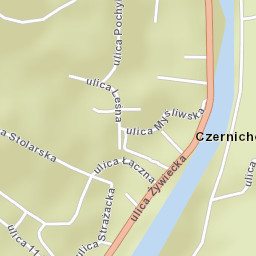 Czernichów Street Map