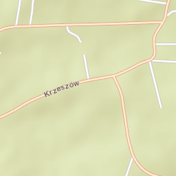 Krzeszów Street Map