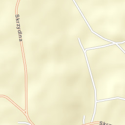 Skrzydlna Street Map