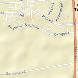 Horní Těrlicko Street Map