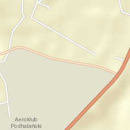 Łososina Dolna Street Map