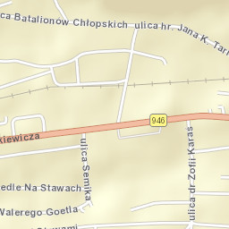 Sucha Beskidzka Street Map