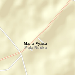 Mala Rudka Street Map