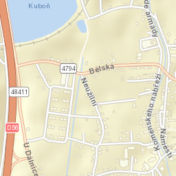 Paskov Street Map