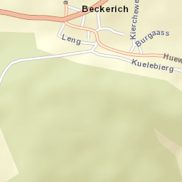 Beckerich Street Map