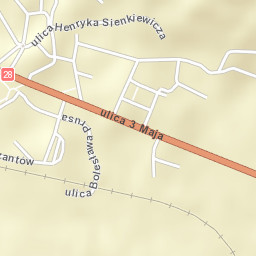 Maków Podhalański Street Map