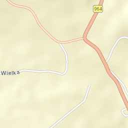 Kasina Wielka Street Map