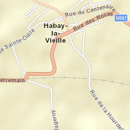 Habay-la-Vieille Street Map