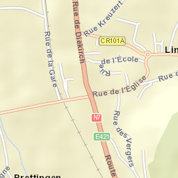 Lintgen Street Map