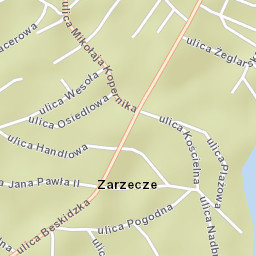 Zarzecze Street Map