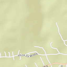 Ślemień Street Map