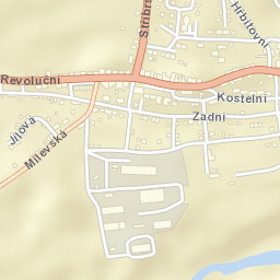 Kladruby Street Map