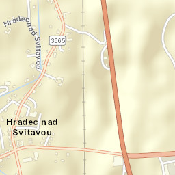 Hradec nad Svitavou Street Map