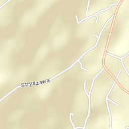 Stryszawa Street Map