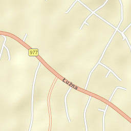 Łużna Street Map