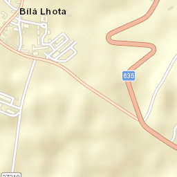 Bílá Lhota Street Map