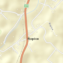 Ropice Street Map