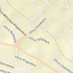 Powiat limanowski Street Map