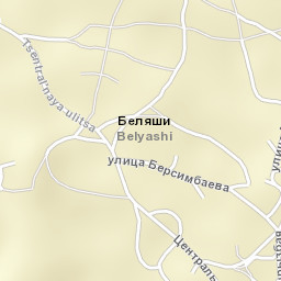 Belyashi Street Map