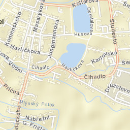 Litovel Street Map