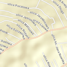 Pietrzykowice Street Map