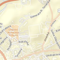 Příbram Street Map
