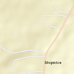 Słopnice Street Map
