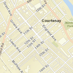 Courtenay Street Map