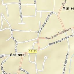 Steinsel Street Map